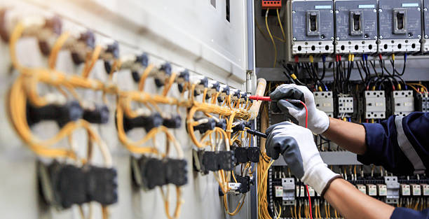 Professional Electrician technician working in Bogota, NJ